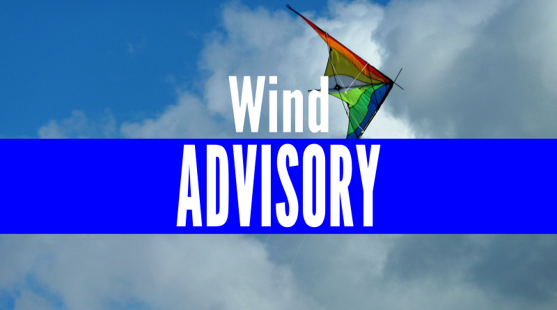Windy afternoon expected around the area