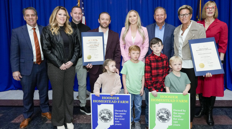 Bartholomew County farm honored for 150+ anniversary