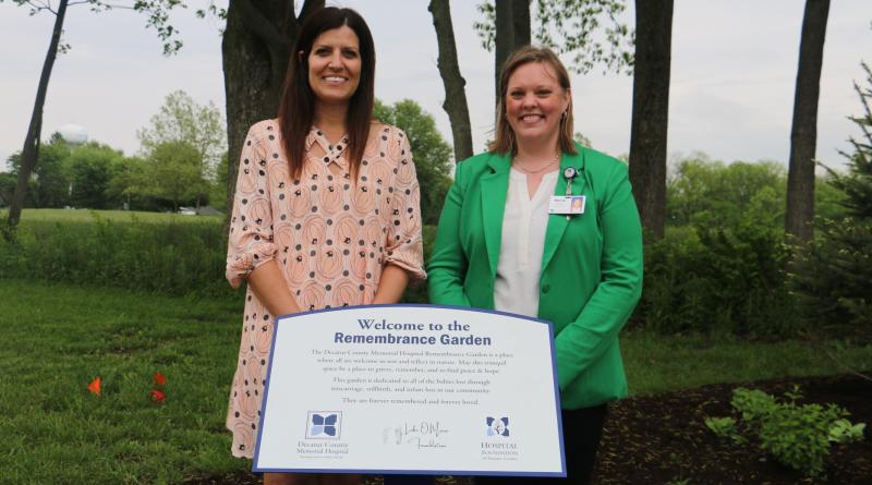 Hospital adds garden to remember lost babies